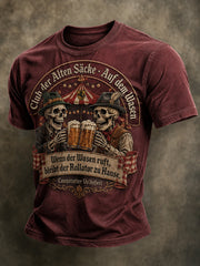 Herren-T-Shirt mit lustigem Slogan zum Cannstatter Volksfest