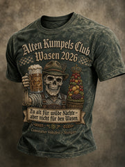 Herren-T-Shirt mit lustigem Slogan zum Cannstatter Volksfest