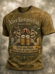 Herren-T-Shirt mit lustigem Slogan zum Cannstatter Volksfest