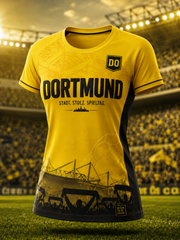 Frauen Dortmund Kurzarm T-Shirt