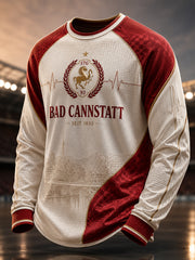 Herren-Waffel-Longsleeve-T-Shirt