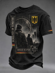 Herren-T-Shirt mit Deutschland-Volkstrauertag-Print