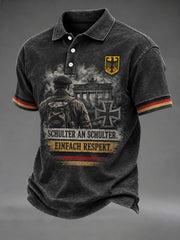 Herren-Deutschland-Volkstrauertag-T-Shirt mit Aufdruck