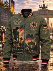 Gedenkjacke mit grafischem Aufdruck zum Tag der Männer-Einheit