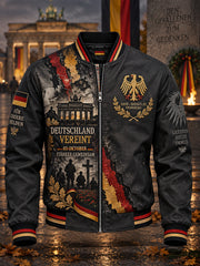 Gedenkjacke mit grafischem Aufdruck zum Tag der Männer-Einheit