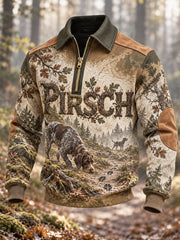 Herren-Sweatshirt im deutschen Jagdstil
