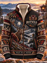 Herren-Jagdjacke aus Komposit-Fleece für die deutsche Jagdsaison