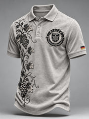 Herren-Poloshirt mit Spirit-Kultur-Design