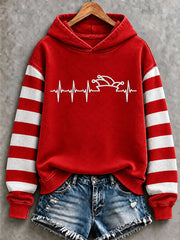 Damen-Kölnischer Karnevals-Print-Hoodie