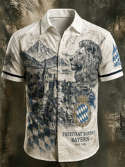 Herren-Bayern-München-Print-Shirt