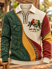 Herren Reggae Kultur Kapuzen pullover mit Reiß verschluss