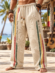 Herrenhose aus Baumwolle und Hanf im Reggae-Stil