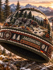 Unisex-Hut mit deutschem Jagdsaison-Print