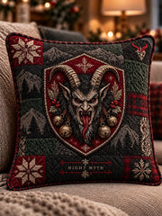 Krampus-Druck Lässiges Kissen