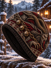 Krampus-Druck Freizeit-Strickmütze