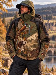 Herren-Hardshell-Jacke für die deutsche Jagdsaison